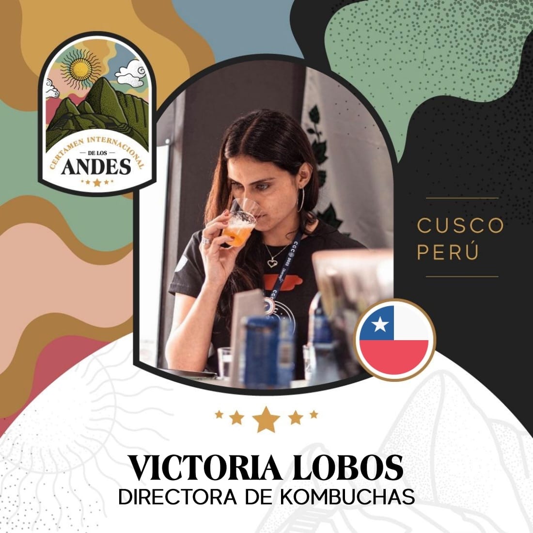 Es un honor anunciar que asumiré el rol de directora de la competencia de Kombuchas en el marco de Andes Internacional y del Encuentro Latinoamericano de Cerveceros Caseros. 
Confío en que esta será una valiosa oportunidad para impulsar el desarrollo y destacar la excelencia.