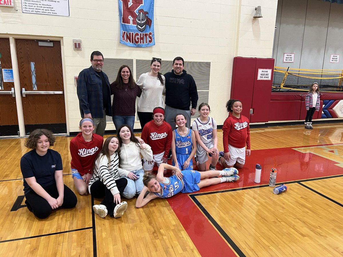 Great job tonight to all of our Team Inspire basketball students! #GoKnights