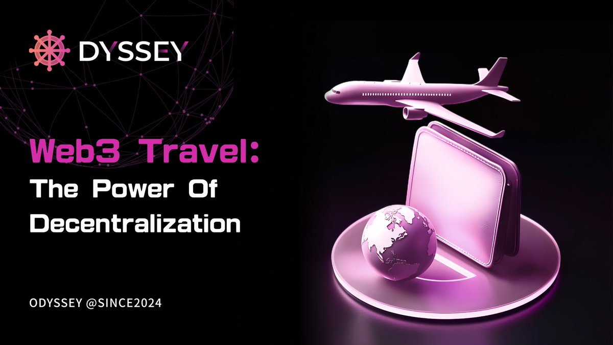 💡 Make every trip safer and more transparent! With ODYSSEY’s decentralized platform, your data and payments are protected, giving you more control over your travel experience. 🔗 
#Web3Travel #BlockchainInnovation #NFTPerks