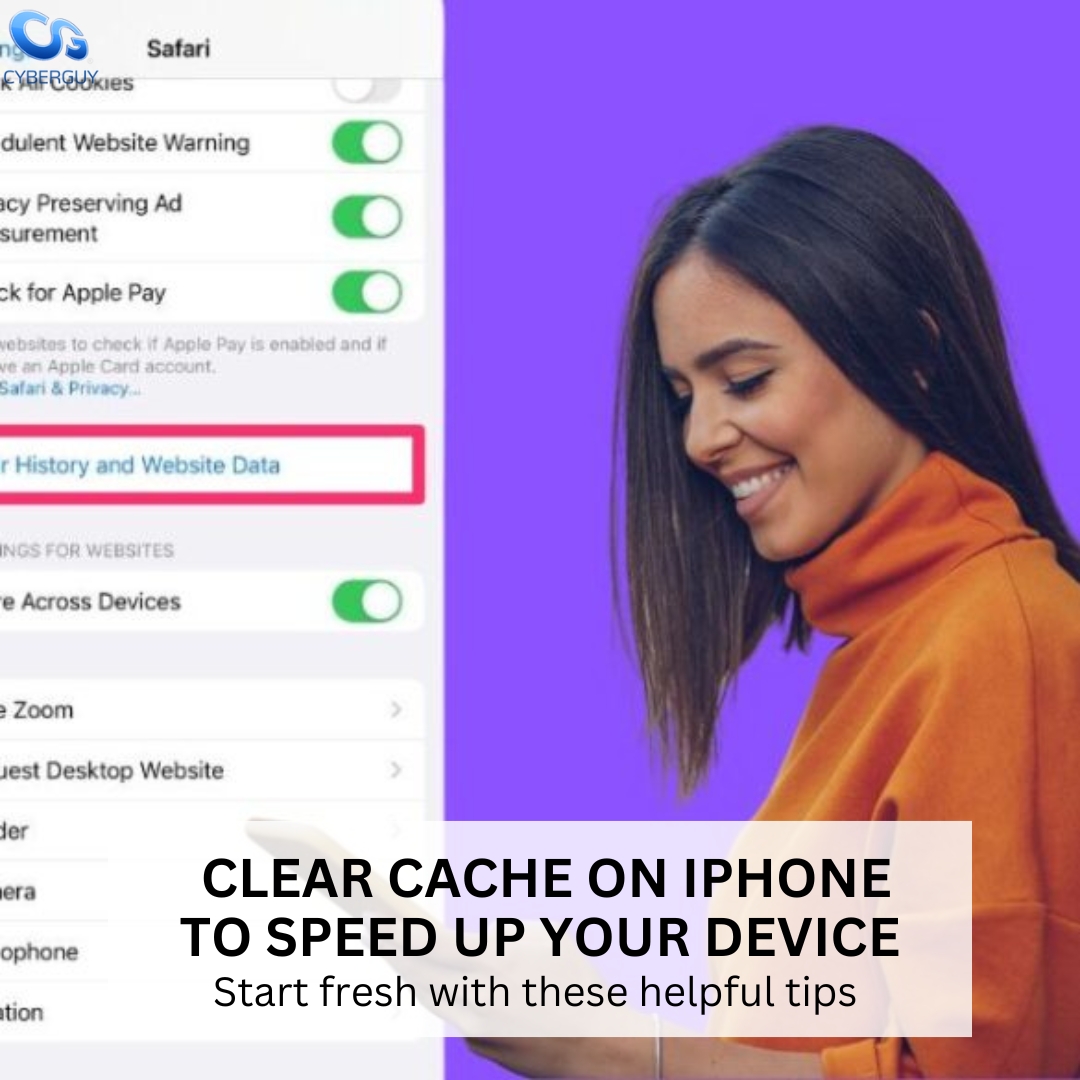 cyberguy's tweet photo. If your iPhone is performing way slower than normal and you're not sure why, try these steps to clearing your cache.
Learn more here: https://t.co/KhRxYxwPga
#apple #appletips #appletricks #mac https://t.co/GcngorkNMM
