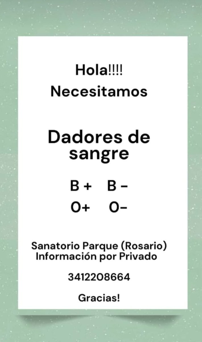 #Rosario #RT Mi prima me acaba de pasar esta solicitud 
<a href="/leodelga2/">Alberto Leonardo Delgado</a> <a href="/MFernandaRey/">María Fernanda Rey</a> <a href="/Cadena3_Rosario/">Cadena 3 Rosario</a> <a href="/rosario_gabo/">Gabo/de/Rosario</a> <a href="/RosarioAlerta/">Rosario Alerta</a> <a href="/RosarioJosema/">Lepraman🎙️📻</a> <a href="/guiarigarr/">Guillermo Garrido</a> <a href="/Guillerlopezj/">Guillermo López Jordán</a>