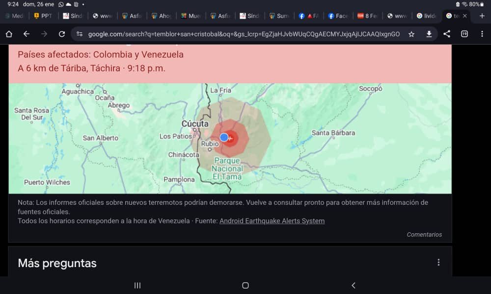 ELESPINITO's tweet photo. Atención: Reportan temblor en Táriba (Táchira) https://t.co/jJIA9sNOUm