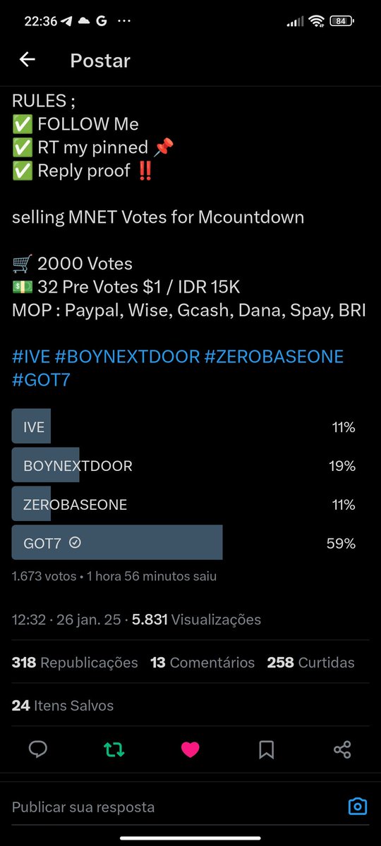 Ja_gyeom's tweet photo. @celcivotes GOT7
#GOT7 #갓세븐
#PYTHON #GOT7_PYTHON
#WINTER_HEPTAGON
#GOT7_WINTER_HEPTAGON https://t.co/bJsnTNfEhB