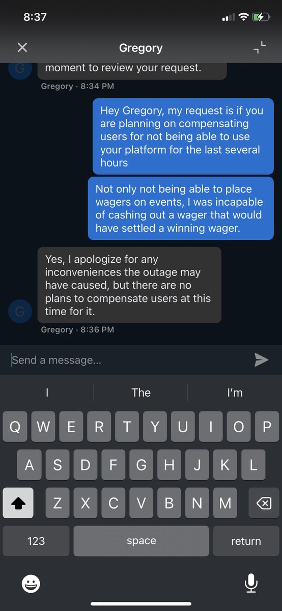 JCon973's tweet photo. @FanDuel_Support This is an absolute crime!! https://t.co/akI6AXAvvD