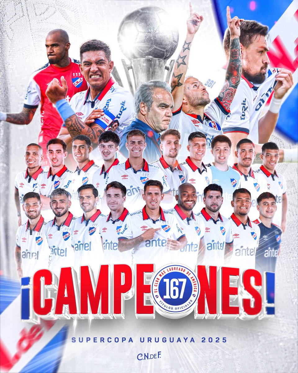 🏆 𝗦𝗨𝗣𝗘𝗥𝗖𝗔𝗠𝗣𝗘𝗢𝗡𝗘𝗦 🏆

NACIONAL NACIONAL 🔵⚪️🔴