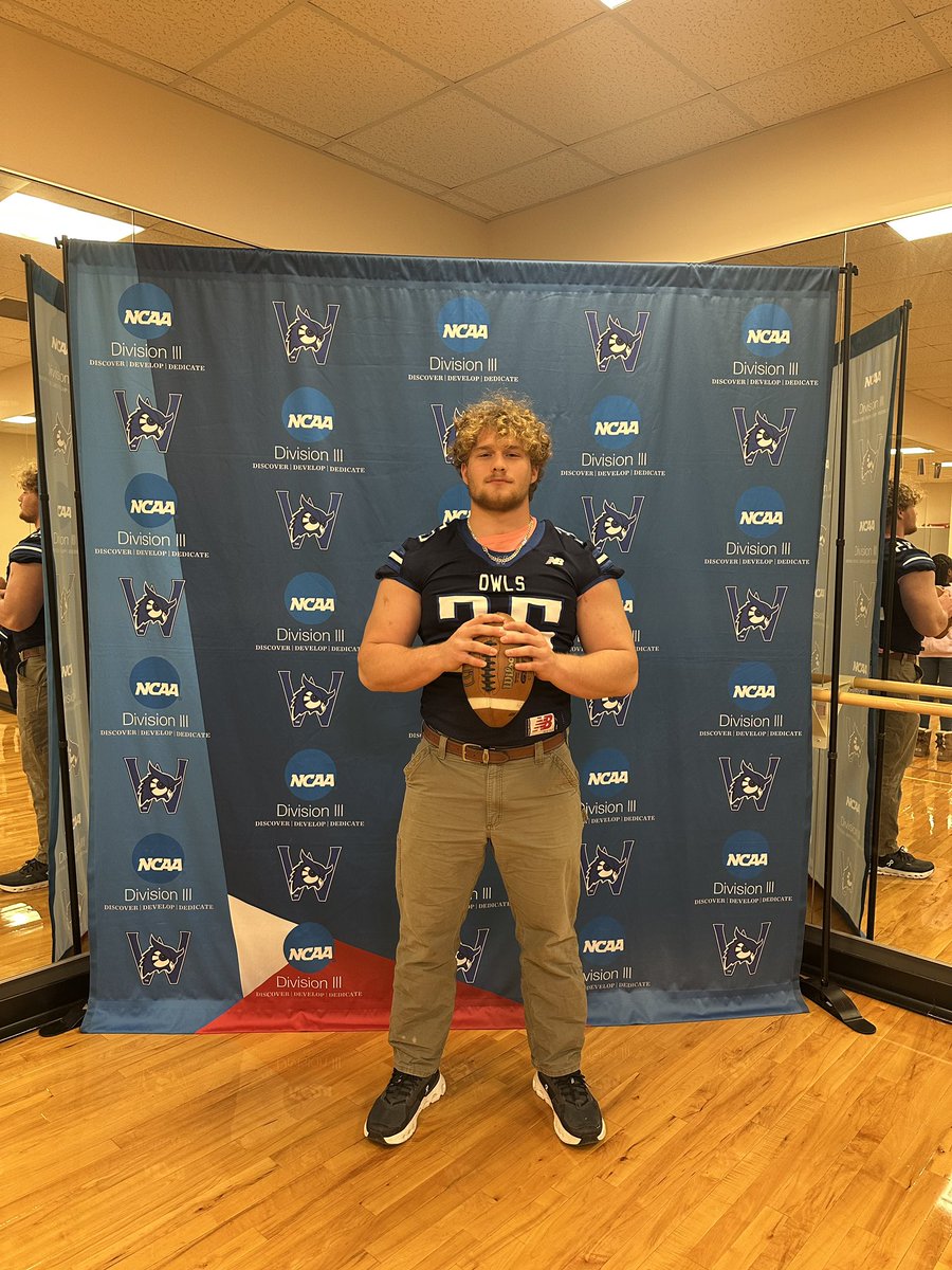 MaxNovak35's tweet image. Thank you @CoachDmac1996 for the invite to Westfield I had a great time touring the campus and meeting all the coaches and players. Go owls!!