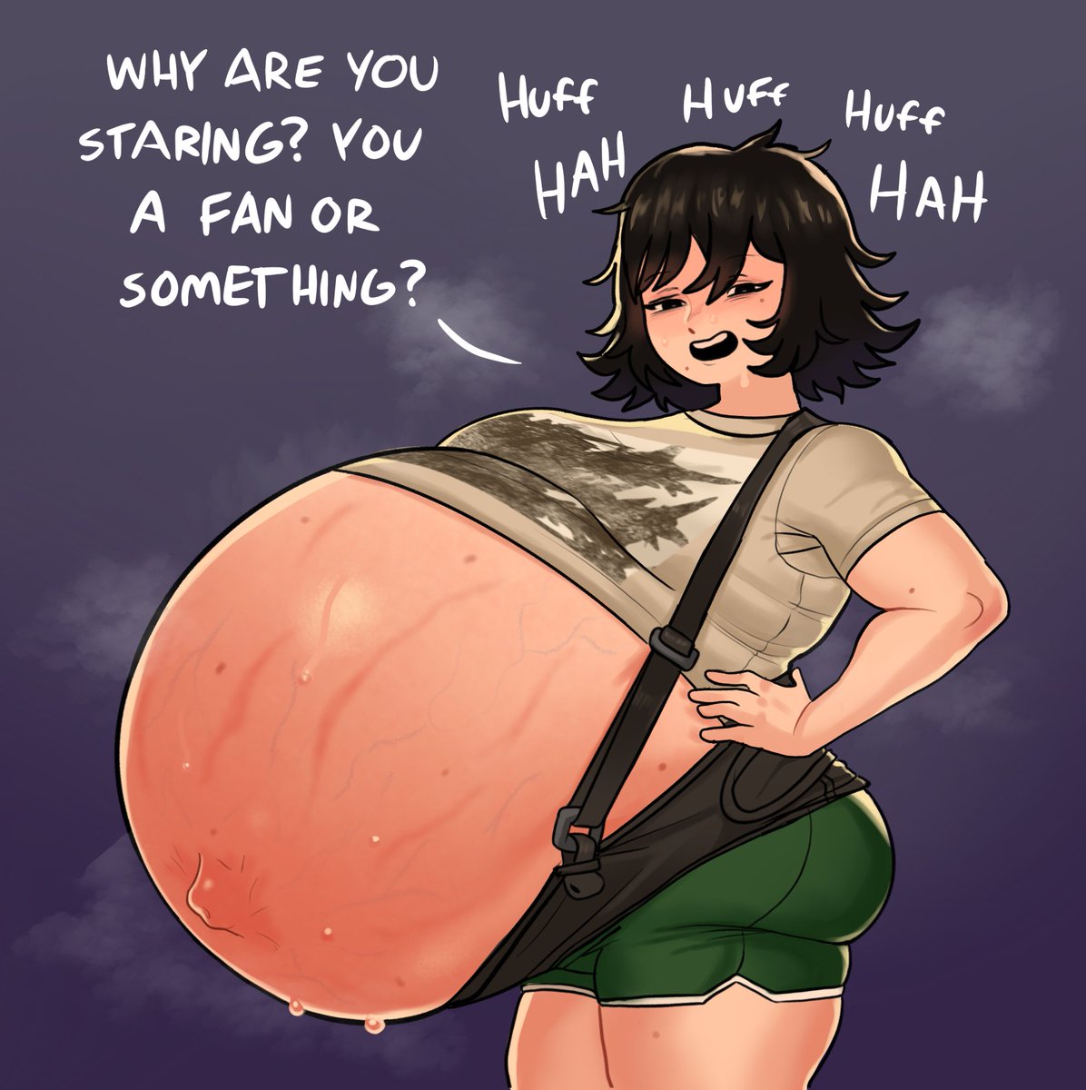 Shameless fan behavior