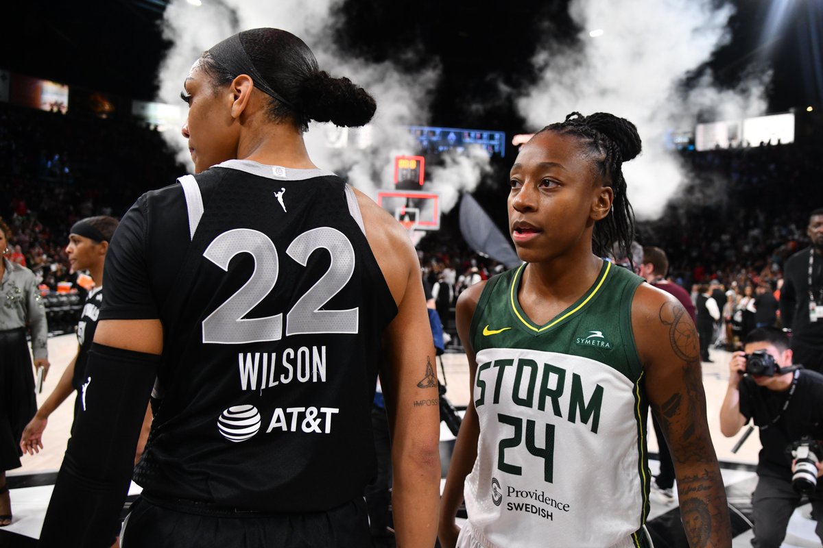 The Aces just got a GEM in The Gold Mamba 🔥

- 2x WNBA Champ
- 2023 Scoring Champ
- 3x All-WNBA
- 6x WNBA All-Star

Will the Aces make another championship run? 👀