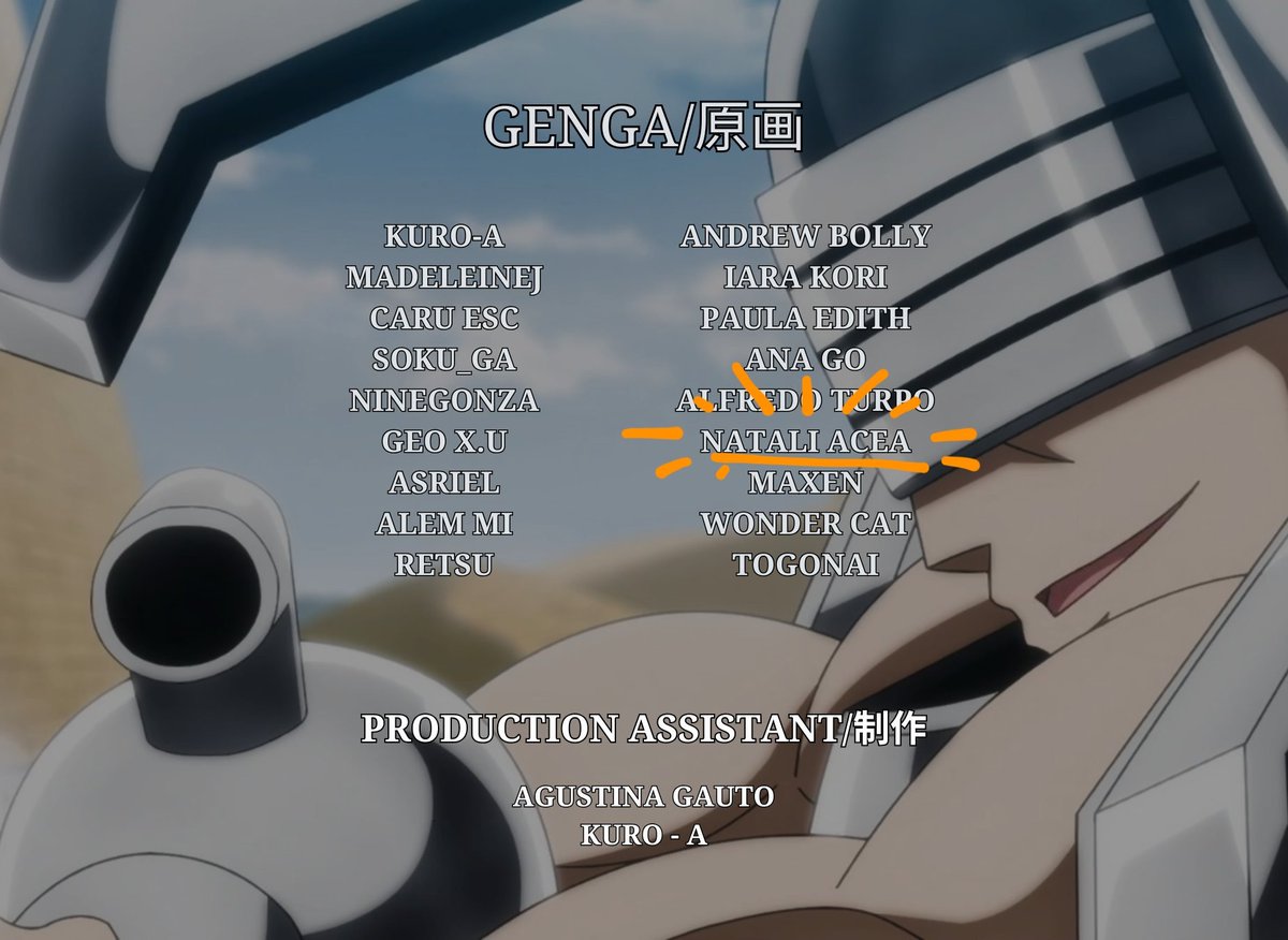 I worked on Kinnikuman: Kanpeki Chоujin Shiso-hen doing Genga
thanks <a href="/ALSTUDIOOK/">AL STUDIO</a> for the opportunity ♡