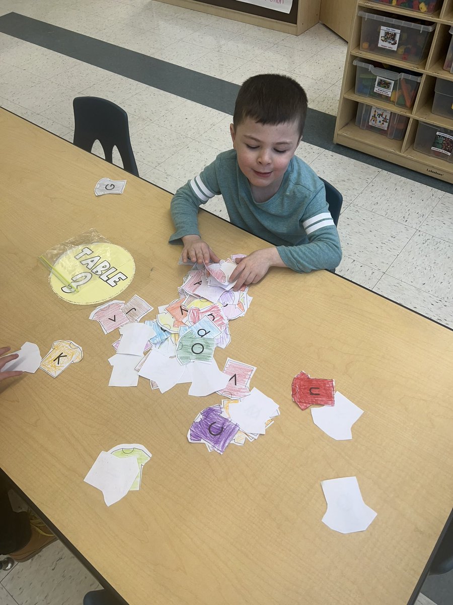 MissGallant_'s tweet photo. Weโve had such a fun week matching our letter shirts, finding the right clothes for each seasons & exploring our uniforms in our dramatic play center! ๐๐ฉด๐ฎ๐ผโโ๏ธ #NBTPreschoolRocks #ClothesStudy https://t.co/w5hXAfXhgj