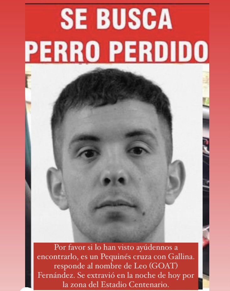 Twitter es servicio a la comunidad:
Ayúdanos a encontrarlo!