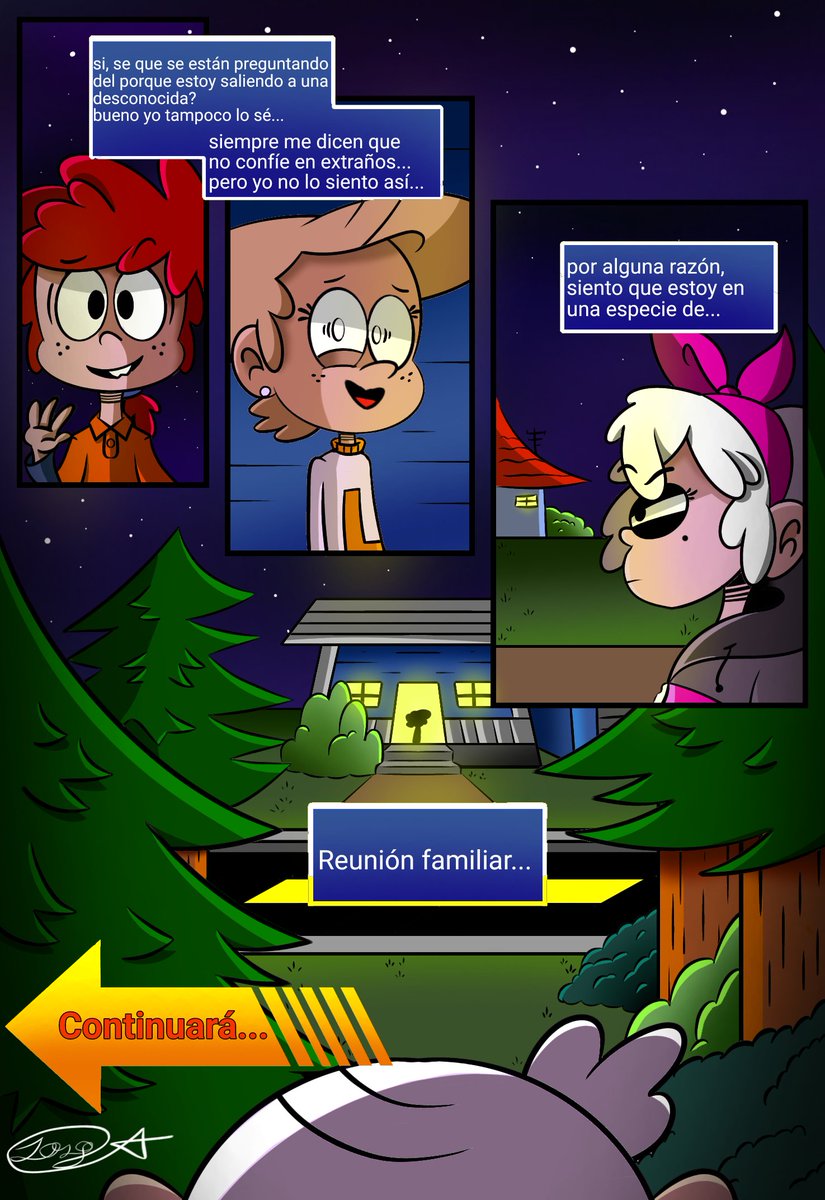 Nick67A's tweet photo. The Loud house caos universal 
Cap:n⁴ final
#TheLoudHouse
#Leryloud
#lokiloud
#TheLoudHousefanart https://t.co/m9AQIvQBtT