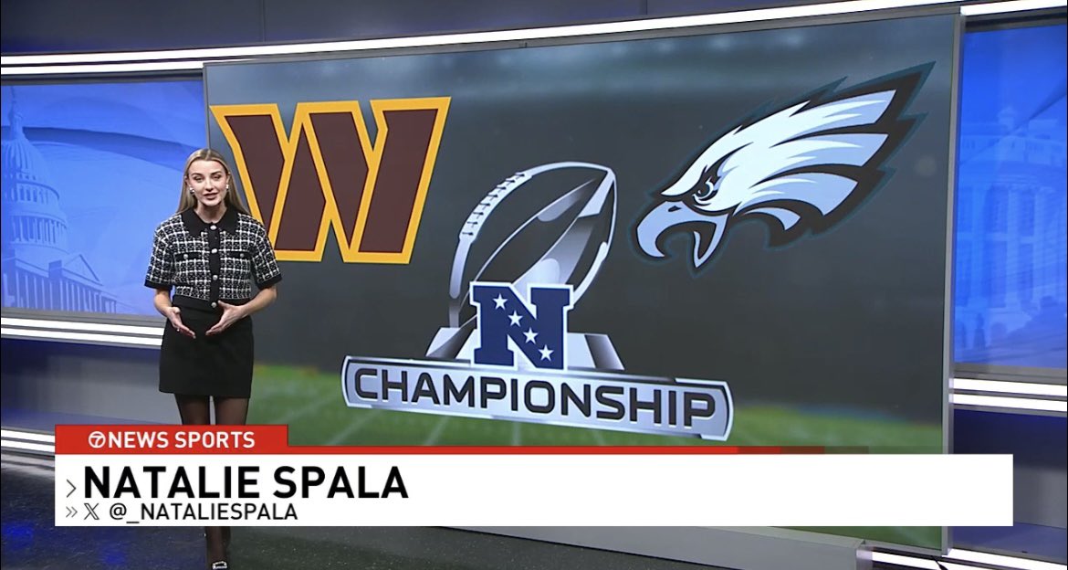 cbkmediamgt's tweet image. Very cool to watch two clients covering the @NFC Championship game today. That’s client @ella_galati covering the @Eagles for @wpvi and @_nataliespala handling @Commanders studio game day for @7NewsDC Great job Gabriella and Natalie! 
#NFCChampionshipGame 
#WPVI
#WJLA
#TeamCBK