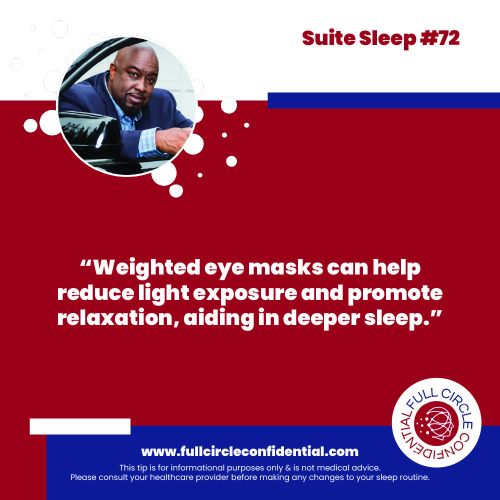 DerekHSuiteMD's tweet photo. 👀Wonder what top athletes use to get optimal sleep? Weighted eye masks are the secret weapon: they block light, calm your nervous system, and help you recover like a pro. Ready to level up your nights? 💤💪 #SuiteSleep https://t.co/JubjGAwNZ9