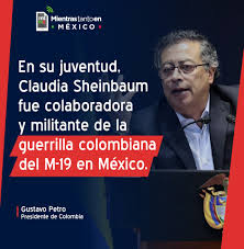 Excelsa, uña y mugre del demente Petro, aspirante a dictador, que hoy intenta tirar a la basura, a un país grande como Colombia.
Dime con quién andas...