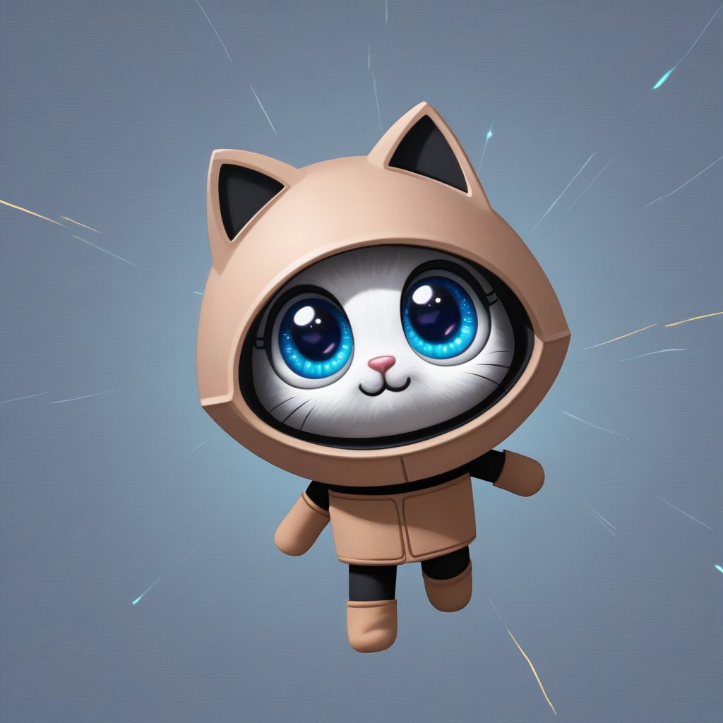 Meowverse_fun's tweet photo. Not all heroes wear capes—some have whiskers 🐱✨ Welcome to Meowverse, where cats rule the metaverse and every adventure is just a paw step away. 🐾🌟 #CatMetaverse https://t.co/HiQCUX0mQg