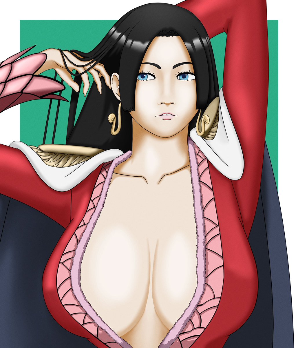 takano_graph's tweet photo. One Piece - Boa Hancock

#イラスト #ワンピース #ONEPIECE #beginner #illustration #fanart https://t.co/SaMZd3mL35