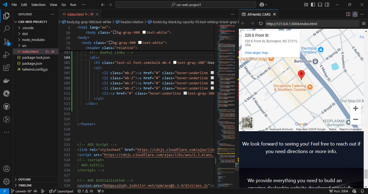 TAIWOZEEZ's tweet image. Day 18 of #100DaysOfCodeAndDesign @SarcasticGeek4u
@gozkybrain4u
I added more content to the footer section.