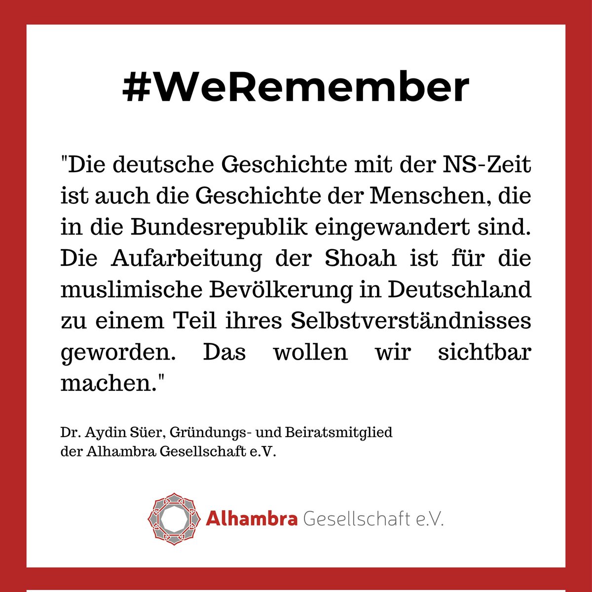 #WeRemember 
Am 27. Januar 1945 wurde das deutsche Konzentrations- und Vernichtungslager #Auschwitz befreit. An diesem Tag gedenken wir an die Opfer des Nationalsozialismus.
Aber auch 80 Jahre nach der Befreiung von Auschwitz erleben wir ein Wiedererstarken des #Antisemitismus in