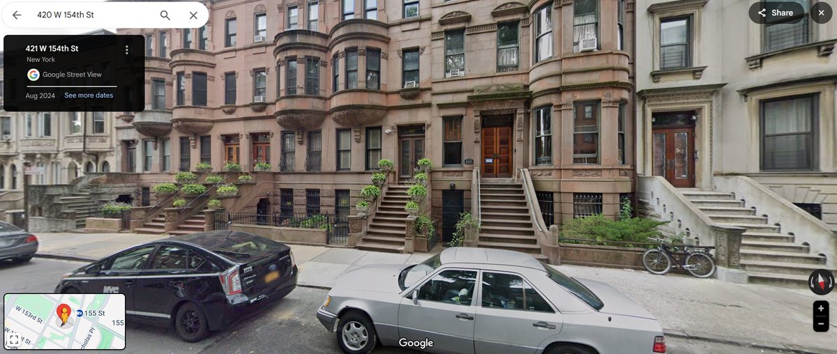 Driver backed onto sidewalk and crashed into house at 420 W 154th St, Hamilton Heights, Manhattan
citizen.com/-OHZPw3Y-prrFe…