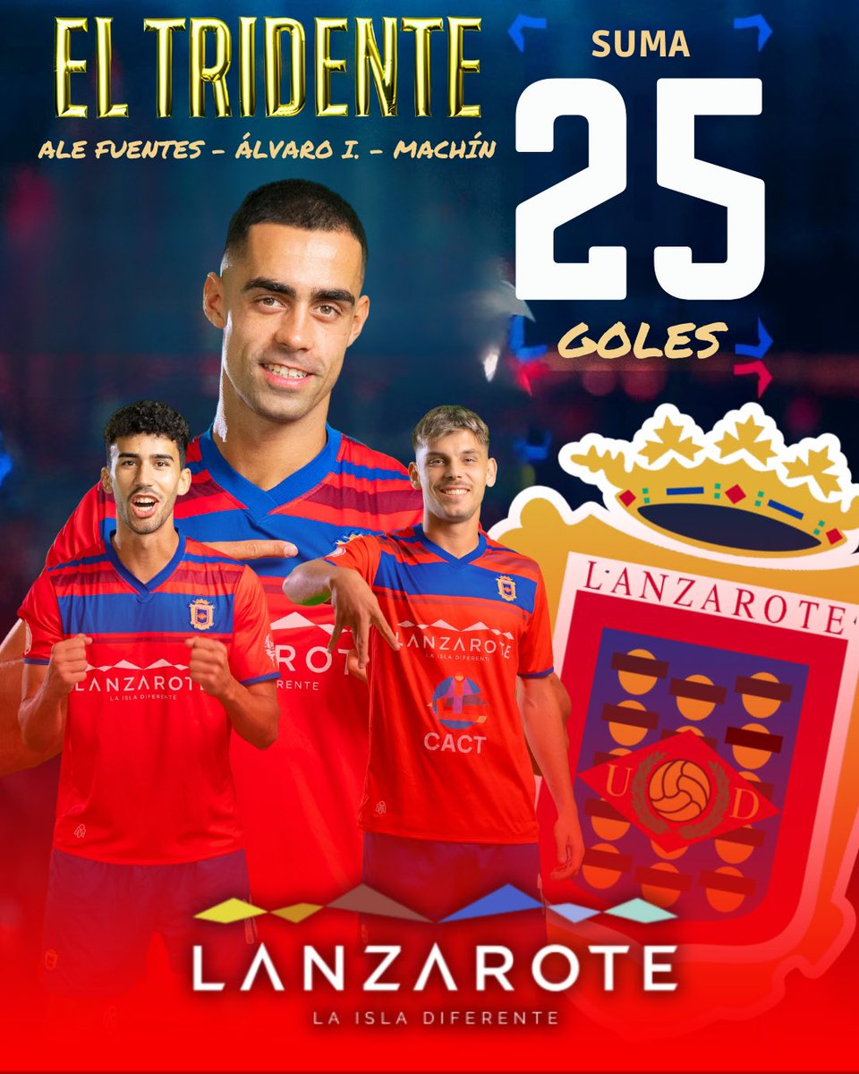UD Lanzarote (@ud_lanzarote) on Twitter photo 🤪 El 𝐓𝐑𝐈𝐃𝐄𝐍𝐓𝐄 de moda de la 𝟑ª𝐑𝐅𝐄𝐅 😎
<a href="/alefuentes_10/">𝑨𝒍𝒆 𝑭𝒖𝒆𝒏𝒕𝒆𝒔</a> ➖ <a href="/Alvaroiglesias9/">Alvaro Iglesias</a> ➖ <a href="/AdriMachin11/">AM✨</a>
#TuAlientoNuestraFuerza❤️
#UDLanzarote 🤪 El 𝐓𝐑𝐈𝐃𝐄𝐍𝐓𝐄 de moda de la 𝟑ª𝐑𝐅𝐄𝐅 😎
<a href="/alefuentes_10/">𝑨𝒍𝒆 𝑭𝒖𝒆𝒏𝒕𝒆𝒔</a> ➖ <a href="/Alvaroiglesias9/">Alvaro Iglesias</a> ➖ <a href="/AdriMachin11/">AM✨</a>
#TuAlientoNuestraFuerza❤️
#UDLanzarote