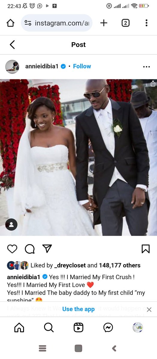 RuthEronini's tweet photo. When a marriage begins to go against the founder the possibility of it breaking up is very slim.

I pray you both get back together. 

#2FACE #2baba https://t.co/l6HHR3YrGp
