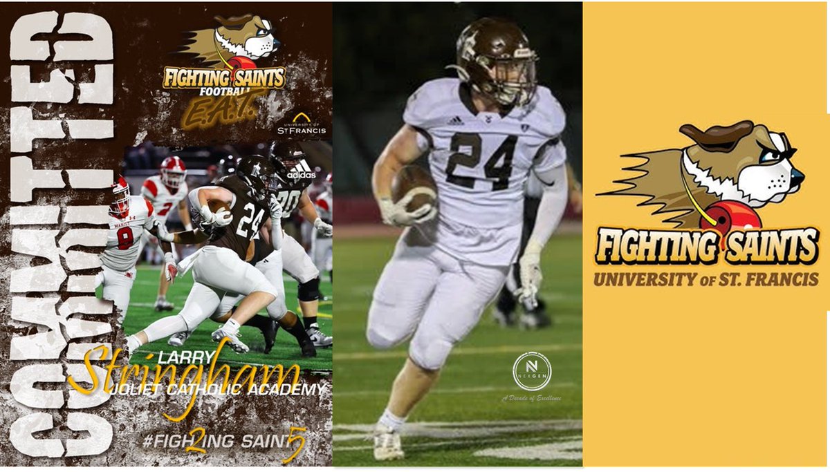 2025 FB/LB Larry Stringham <a href="/lstringham4/">lstringham4</a> Joliet Academy <a href="/HilltoppersFB/">JCA Football</a> (Joliet-Illinois) has committed to MSFA member University of St. Francis (IL) <a href="/USFSaintsFB/">Fighting Saints Football</a> <a href="/JcurryJoe/">Joe Curry</a>