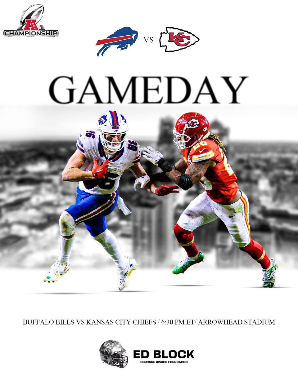EdBlock's tweet image. One more playoff game to go 🏈🏆

#EdBlock #BuildingBlock #NFL #NFLPlayoffs #Playoffs #Bills #BillsMafia #BuffaloBills #Chiefs #ChiefsKingdom #KansasCityChiefs #NFLPlus #BUFvsKC