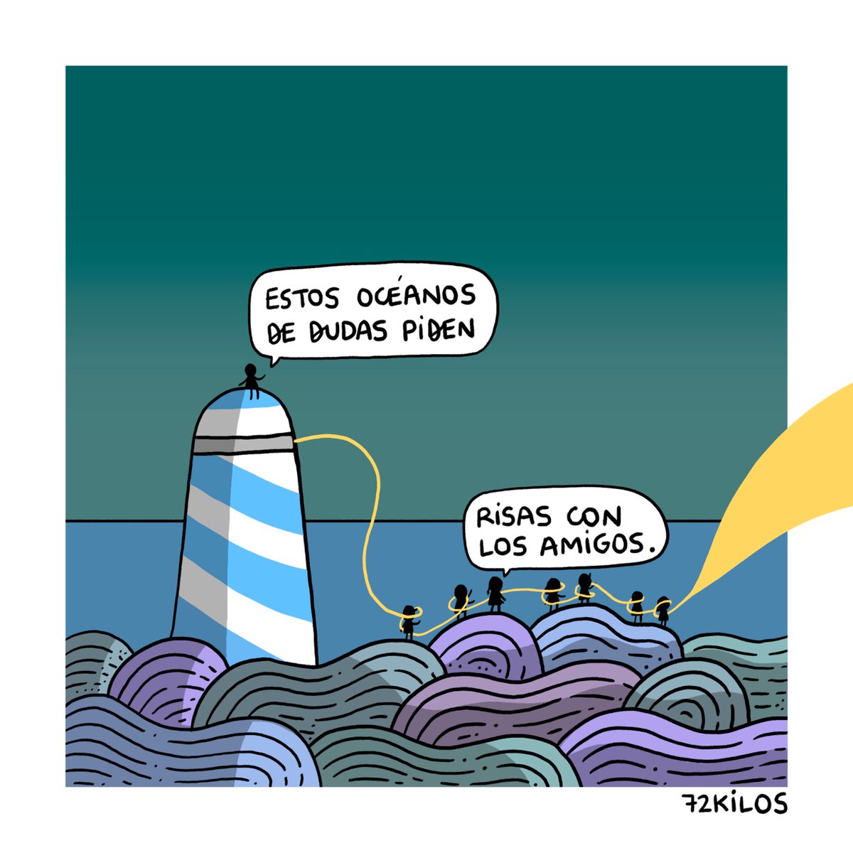 72kilos's tweet photo. Estos océanos de dudas. https://t.co/5BhU3pYo1C