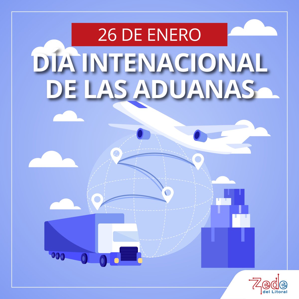 Hoy 26 de enero celebramos el Día Internacional de las Aduanas por su rol como puente entre culturas, economías y fronteras, asegurando que la fluidez del comercio internacional.

Un saludo especial al <a href="/SENAE_Aduana/">Servicio Nacional de Aduana del Ecuador</a>, cuyo compromiso contribuye al desarrollo económico del país.