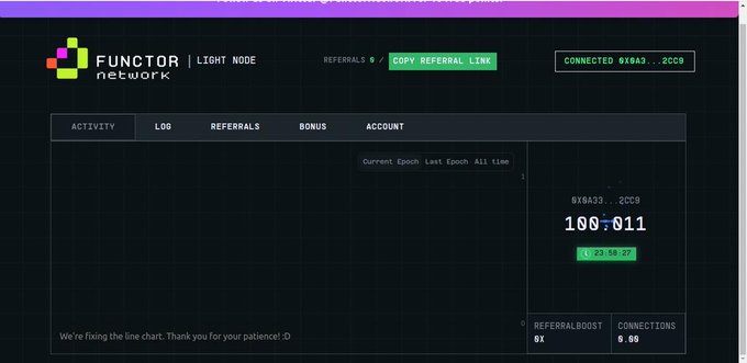 AueLegit's tweet photo. You are still early for Functor Network
Join the node securitylabs trend

- Join here: https://t.co/0mL6wD6OH8

- Insert this code: cm6e4junp1ctupf1btsbzxvft
- Register and download the extension
- Claim 200 points every day

Like &amp; Rt

#FunctorNetwork  #Crypto https://t.co/AS9DEbiTaY