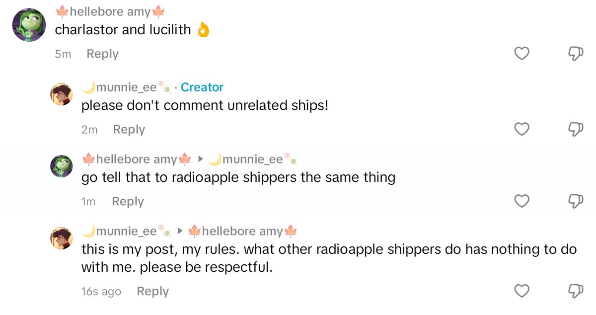 munnie_ee's tweet photo. pls don't do this, this goes to every other ship. not your cup of tea? scroll and move on, don't go harassing artists https://t.co/ozAYbn9GJQ