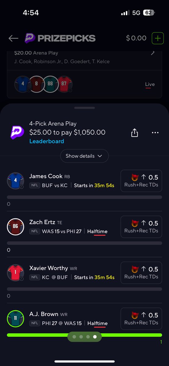 DoddTheGod's tweet photo. @PrizePicks @PrizeSupport James Cook anytime td🔥🔥 #prizepicks https://t.co/opkChrmvj5