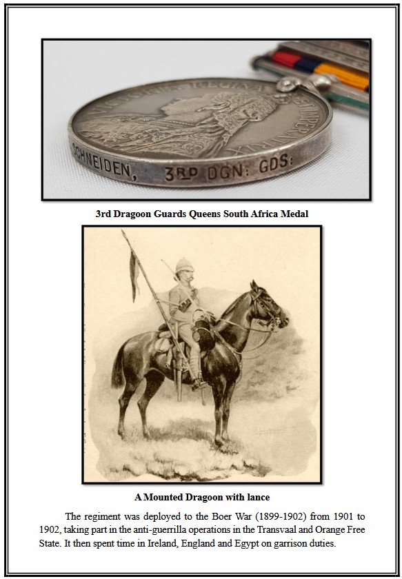 curraghhistory's tweet image. In January 1901, the 3rd Dragoon Guards were inspected at the Curragh Camp by Major-General Upton Prior, Commander Curragh District. The Dragoon’s would soon be on their way to South Africa and participate in the 2nd Boer War (1899-1902).
curragh.info/archives/Drago…