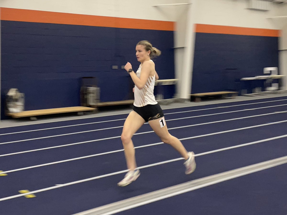 The Huskies had a great weekend at Bucknell, notching a number of season &amp; lifetime PRs, top 10 finishes, &amp; an improved school record for Chris Brittingham in the 60m! Sydney Werner hit a PSAC automatic qualifying time in the mile, moving her to 11th on the conference list. 🐾