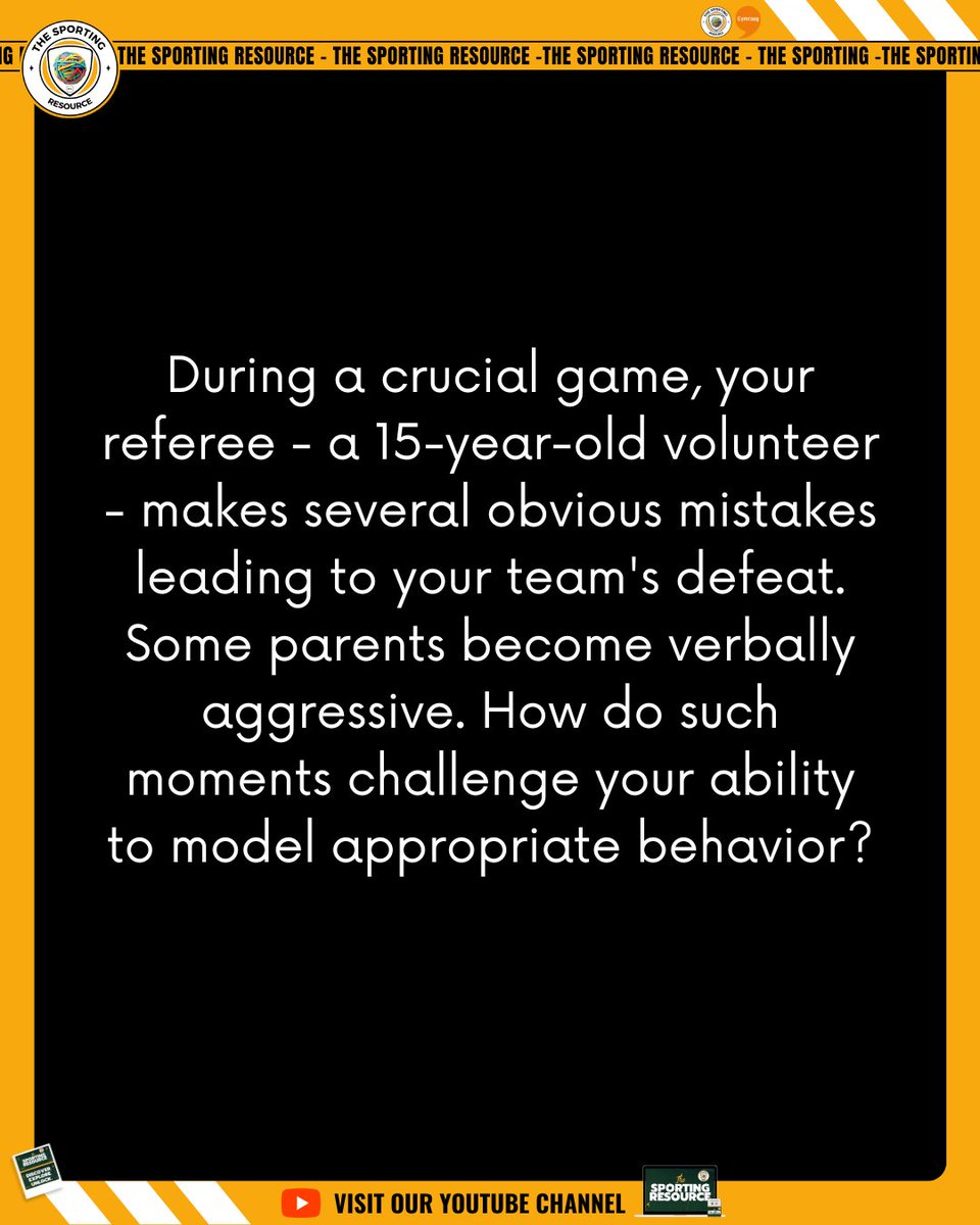 🤔 "They're just a kid trying their best..." 

<a href="/SundayShare10/">#SundayShare</a> #SundayShare

STOP THE ABUSE: A 15-year-old referee left in tears after adult abuse at a children's football match. This isn't just wrong - it's killing our game. 🛑

Here's a shocking stat: 80% of young refs quit