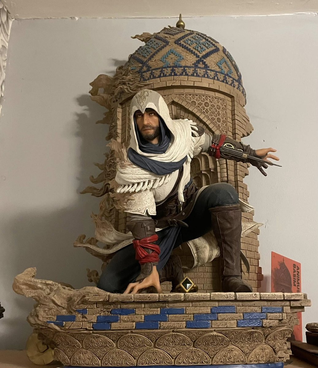 Assassin's Creed collector Tracey added the Animus Basim 1/4 Scale Statue Exclusive Edition to her collection! Limited to only 250 &amp; includes a replica of Basim's ring! 

Order yours now ➡️ ow.ly/pHC750Si9KB

Show us your PureArts collection! Tag us &amp; use #PureArtsSnap
