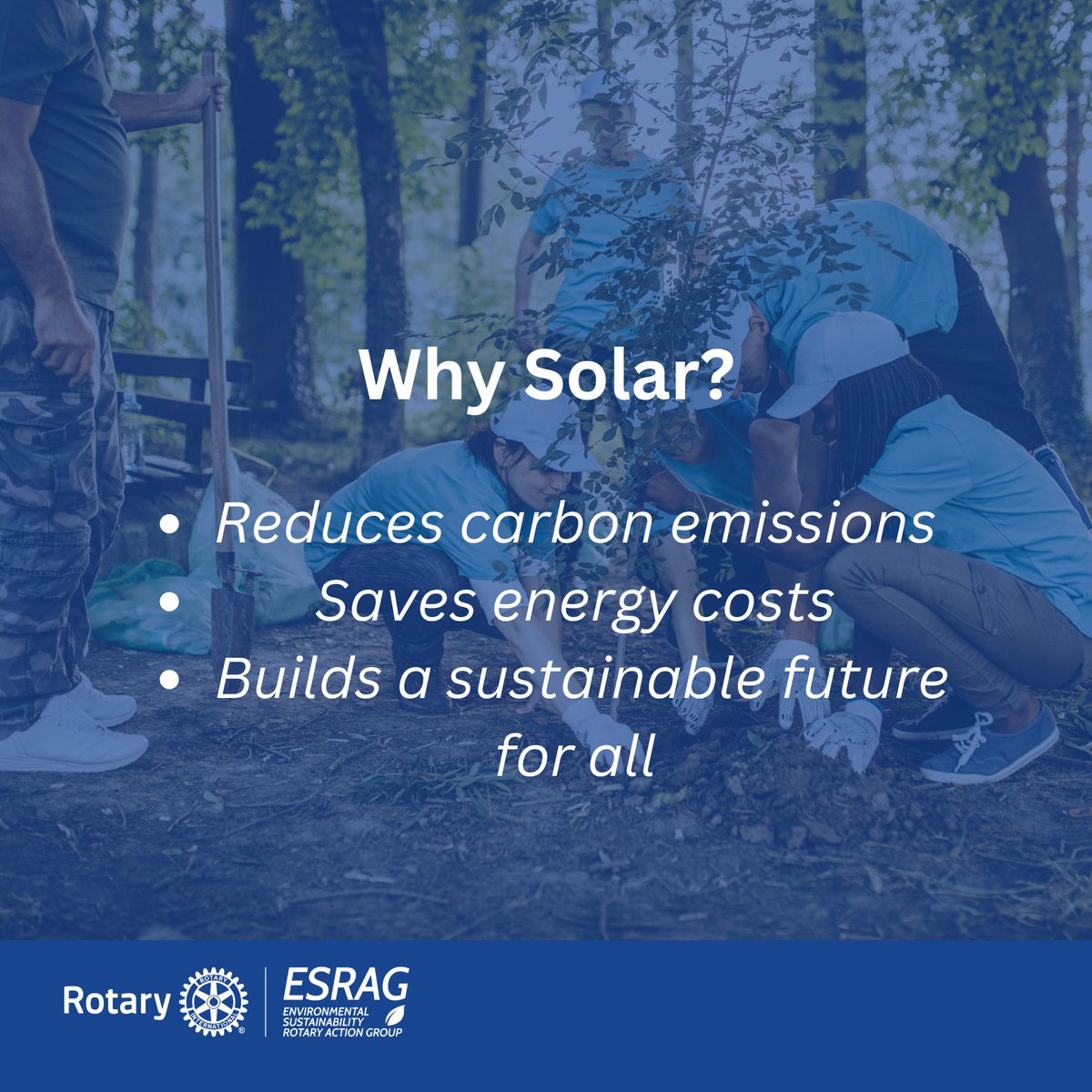 📢 Have you installed solar panels? 

Log them today and be part of Rotary’s global push for renewable energy: ow.ly/OQkl50UNm6o

Let’s celebrate every step toward a sustainable future—one panel at a time. 🌱⚡

#SolarPower #MillionSolarPanels