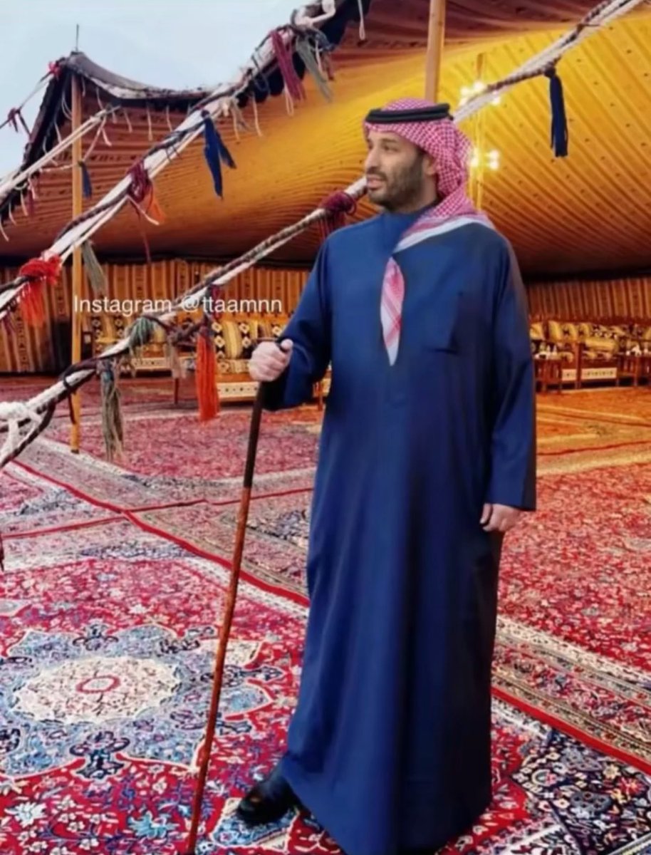 وإلى افتخر بفعال يمناه مخلوق
يابنت أنا فعلي شهوده عداتي
 
الله خلقني وكلمة الحق بوفوق
ملكت الأرض وراس مالي عصاتي
#محمد_بن_سلمان 

 #وكاله_تعليق_الدراسه