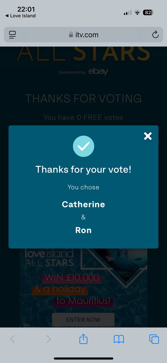 missgorllllllll's tweet photo. The correct vote #loveisland #LoveIslandAllStars2025 https://t.co/uFHUytnJYS