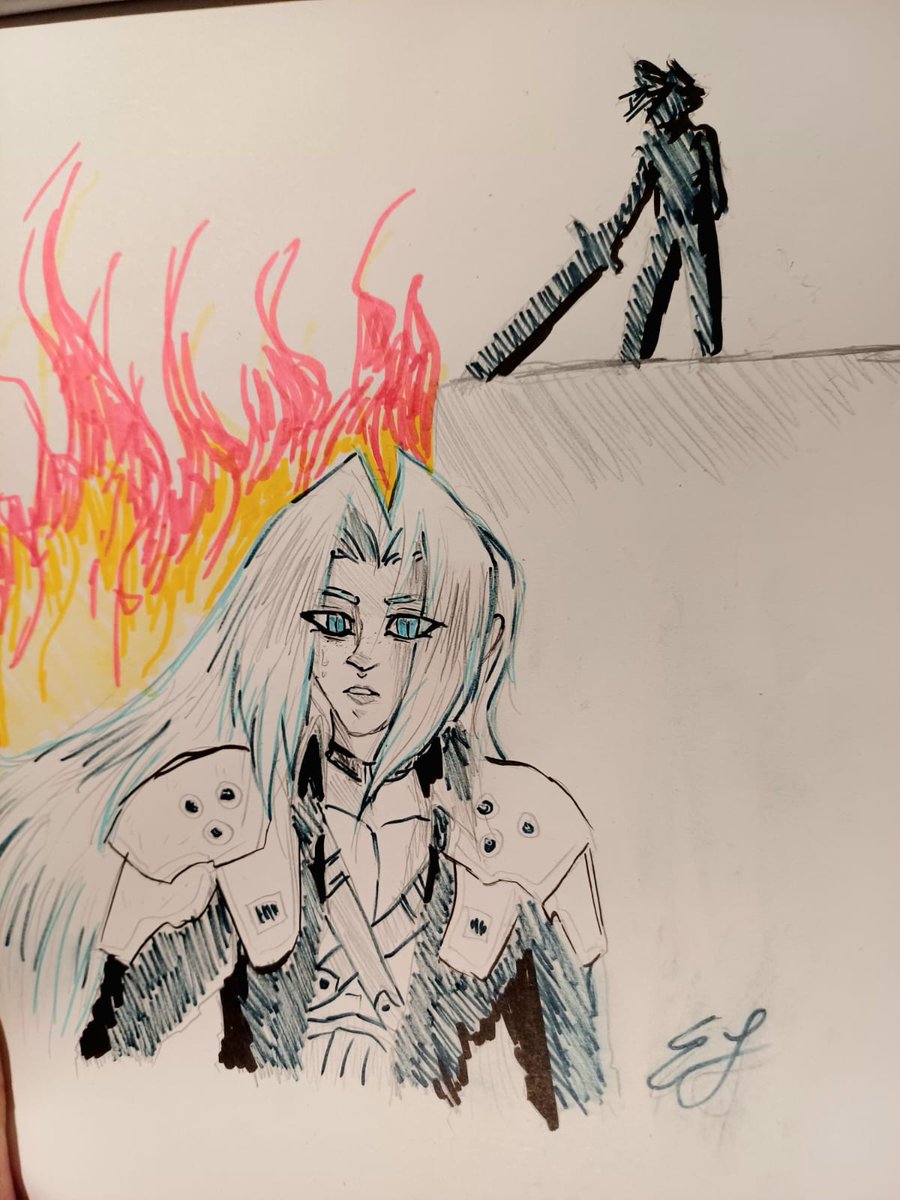#SefikuraWeek 2025 || Day 2. fire (in the streets and in your veins)
Some years later, Midgar is burning and so is Sephiroth.
archiveofourown.org/works/62522152…