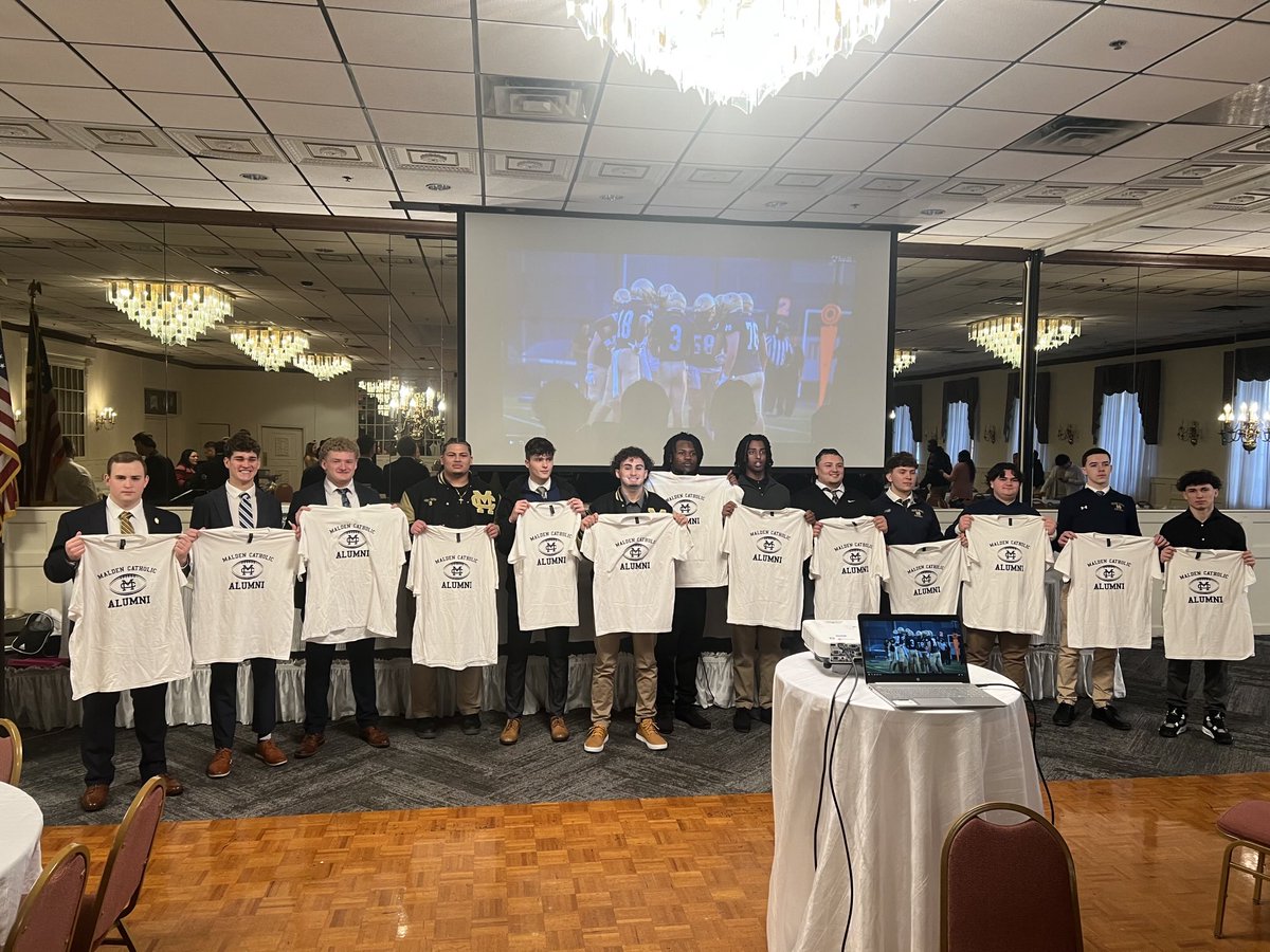 Congratulations to the next alumni class  a very special group of gentlemen and players