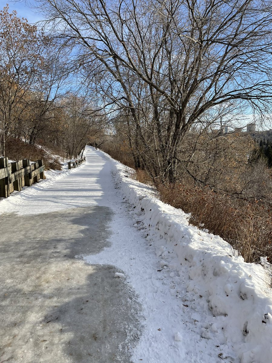 minfengtang's tweet photo. Strolling through Victoria Park on a sunny winter Sunday. Grateful for days like this in Edmonton’s winter - all I ask is for one out of seven days to shine like today! #YEGwinter https://t.co/zpR3Jqjw3g