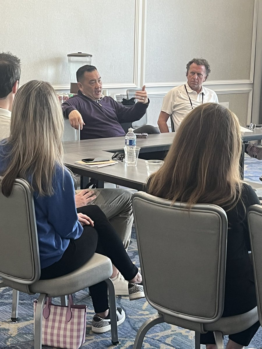 NACDA's tweet photo. The words of wisdom during our annual sponsor meeting are always ๐ฏ
Thank you @pat_chun for your insight and thank you to our dedicated sponsors for your support year-round ๐ #MidWinter25 https://t.co/HtxazXtI41