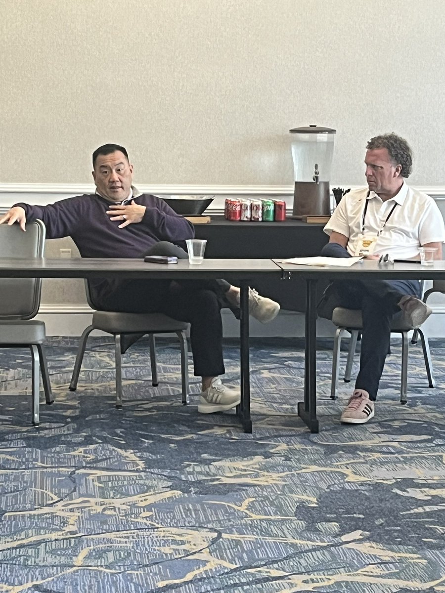 NACDA's tweet photo. The words of wisdom during our annual sponsor meeting are always ๐ฏ
Thank you @pat_chun for your insight and thank you to our dedicated sponsors for your support year-round ๐ #MidWinter25 https://t.co/HtxazXtI41