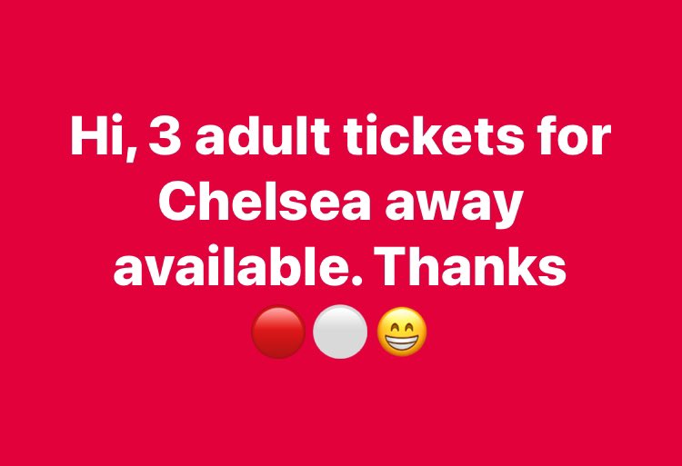 Comment, follow and DM if interested. Face value. Thanks! 🔴⚪️ #SaintsFC