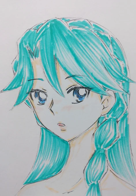 #ゴープリ10周年なので海藤みなみさん3733枚描いてお祝い(91,92,93,94) 
