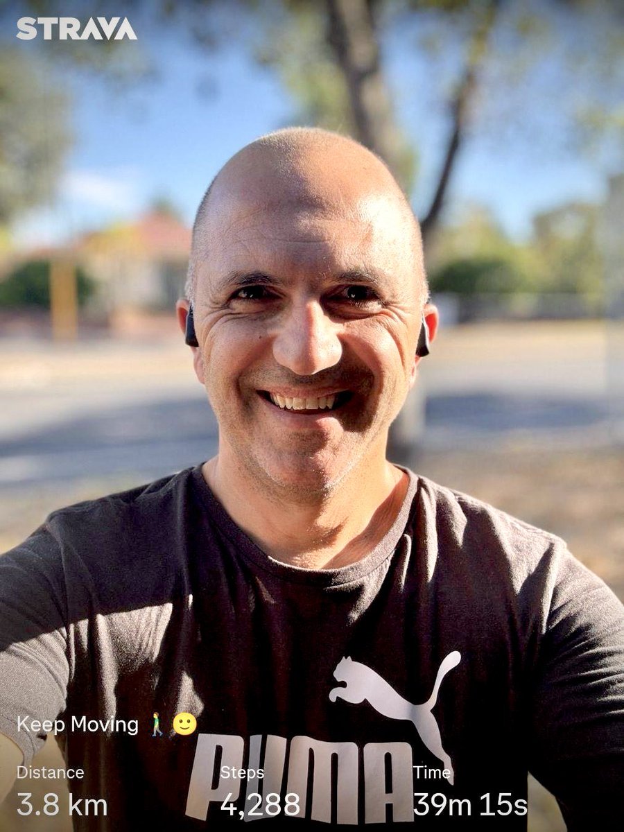 SamirMadi01's tweet image. If your family doctor doesn’t ask

“Have you been exercising?”…

… get a new doctor. 

It’s that simple. 

#keepmoving #MondayWalk #Adelaide #Australia #move #walkingisexercise