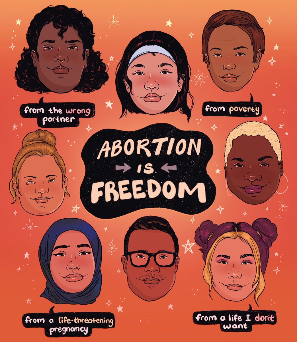 There are endless reasons someone may need birth control and abortion, but above all: it is our RIGHT.