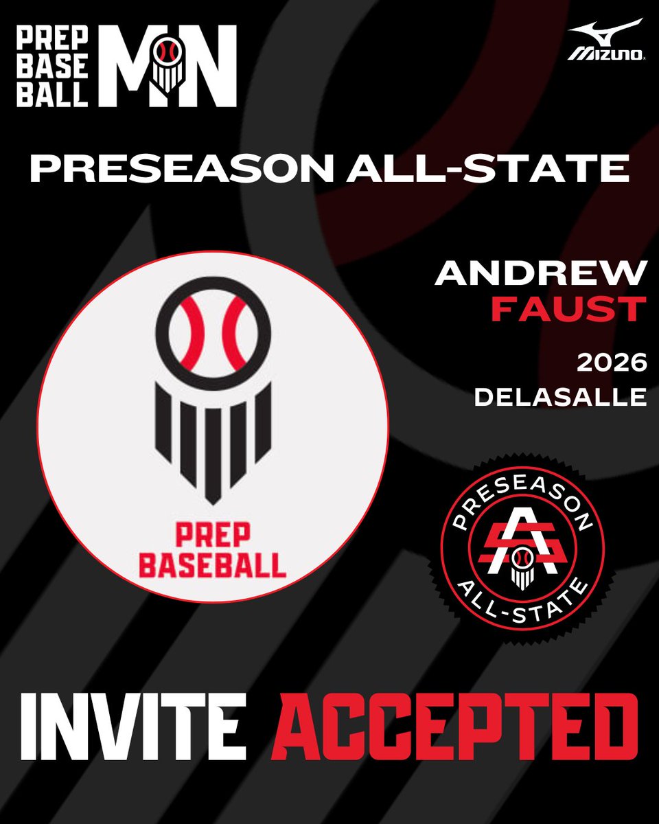 Prep Baseball Minnesota (@prepbaseballmn) on Twitter photo ๐๐๐๐ ๐๐๐๐๐๐๐๐๐ ๐๐๐-๐๐๐๐๐
๐๐ฏ๐ท๐ช๐ต๐ฆ๐ฅ ๐๐ค๐ค๐ฆ๐ฑ๐ต๐ฆ๐ฅ โ
Andrew Faust | <a href="/AndrewFaust_07/">Andrew Faust</a>
โพ OF/RHP
๐ 2026
๐ <a href="/DLS__Baseball/">DeLaSalle Islanders Baseball</a>
#MNPAS2025
๐ค loom.ly/f8YzvUg ๐๐๐๐ ๐๐๐๐๐๐๐๐๐ ๐๐๐-๐๐๐๐๐
๐๐ฏ๐ท๐ช๐ต๐ฆ๐ฅ ๐๐ค๐ค๐ฆ๐ฑ๐ต๐ฆ๐ฅ โ
Andrew Faust | <a href="/AndrewFaust_07/">Andrew Faust</a>
โพ OF/RHP
๐ 2026
๐ <a href="/DLS__Baseball/">DeLaSalle Islanders Baseball</a>
#MNPAS2025
๐ค loom.ly/f8YzvUg
